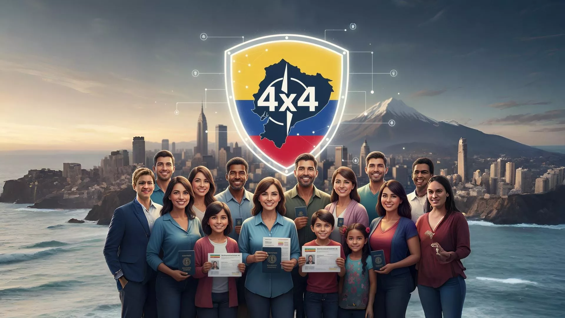 Requisitos para el registro consular Ecuador 4x4 en USA